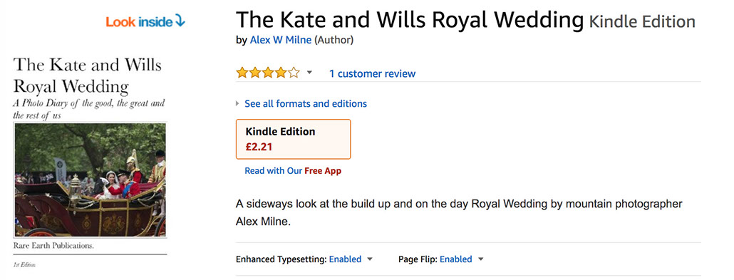 The Kate and Wills Royal Wedding cover